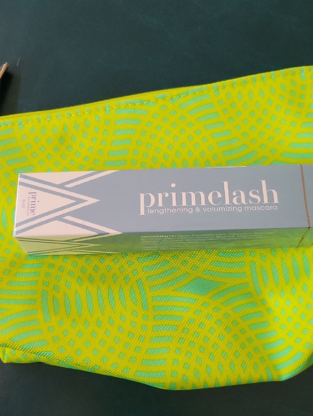 Primelash Lengthening & Volumizing Mascara – Pastel Blue Box